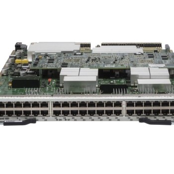 48-Port 10/100/1000Base-T RJ-45 Gigabit Ethernet Line Card