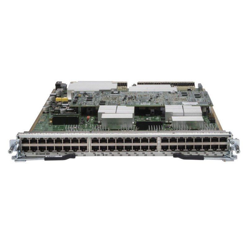 Juniper Networks EX8200-48T 48-Port 10/100/1000Base-T RJ-45 Gigabit Ethernet Line Card