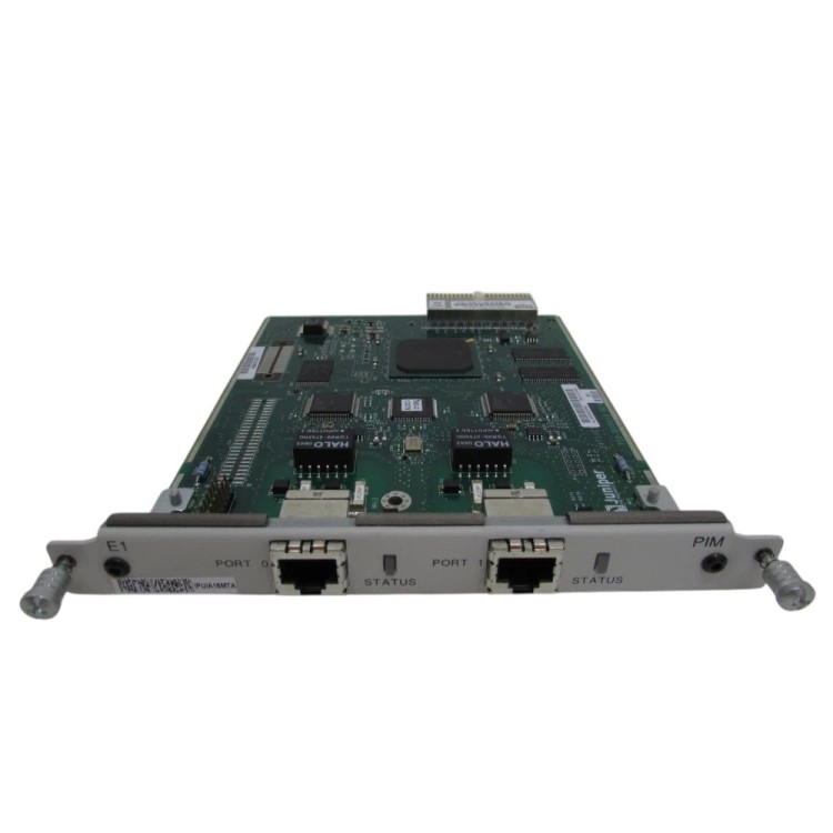 Juniper Networks JX-2E1-RJ48 2-Port E1 PIM with Integrated CSU/DSU for JX Routers Juniper Networks JX-2E1-RJ48 2-Port E1 PIM with Integrated CSU/DSU for JX Routers