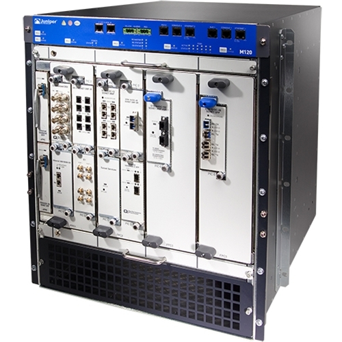 Juniper Networks M120BASE-AC M120 Multiservice Edge Router Base Unit, Chassis, No Modules