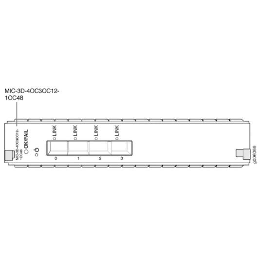 Juniper Networks MIC-3D-4OC3OC12-1OC48 Interface Module