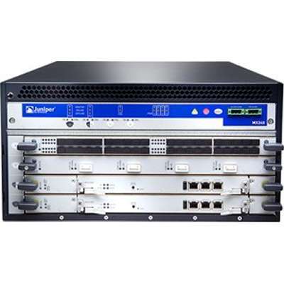 Juniper Networks MX240BASE-AC-HIGH MX240 Ethernet Service Router Chassis (No Modules)