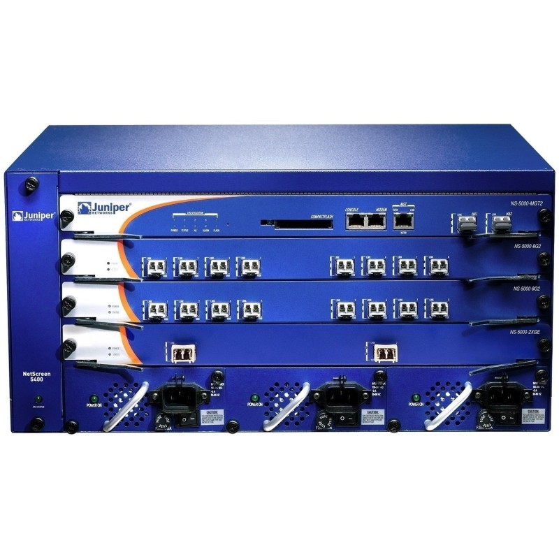 Juniper Networks NS-5400-CHA NetScreen 5400 Chassis, Base Chassis, No AC Power, No Modules