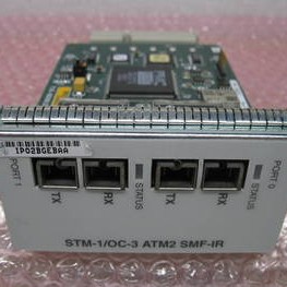 M20/M40/40e: 2-Port ATM2 OC-3/STM-1 SMF Plug In Module