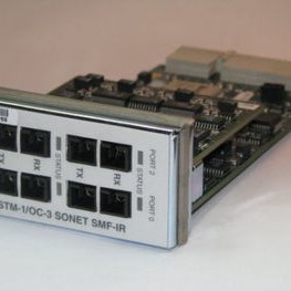 4-Port SONET, SDH OC-3, STM-1 PIC, Single-Mode, Intermediate Reach Module
