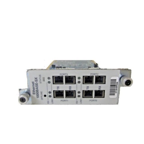 Juniper Networks PB-4GE-SX 4-Port Gigabit Ethernet PIC Module