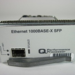 1-Port Gigabit Ethernet Services Physical Interface Card (PIC) with QPP (Requires pluggable SFP Optics Module: SFP-1GE-SX, SFP-1GE-LX, and SFP-1GE-LH)