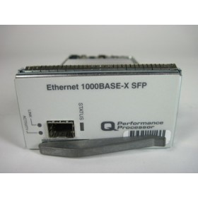 1-Port Gigabit Ethernet Services Physical Interface Card (PIC) with QPP (Requires pluggable SFP Optics Module: SFP-1GE-SX, SFP-1GE-LX, and SFP-1GE-LH)