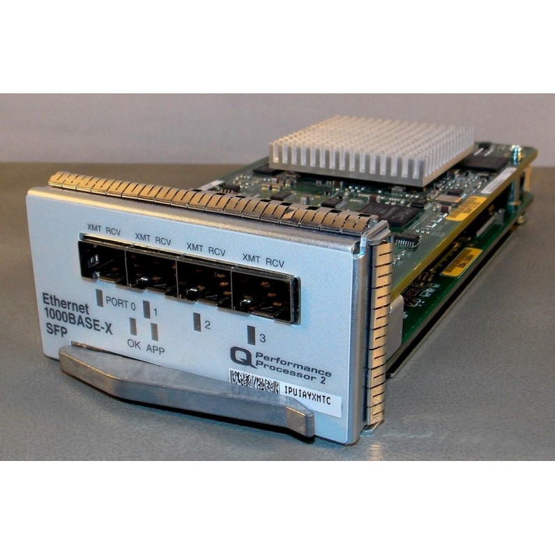 Juniper Networks PE-4GE-TYPE1-SFP-IQ2 4-Port Type1 Gigabit Ethernet IQ2 PIC