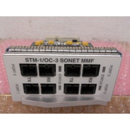 Juniper Networks PE-4OC3-SON-MM 4-Port SONET, SDH OC-3, STM-1 PIC, Multi-Mode with PIC ejector