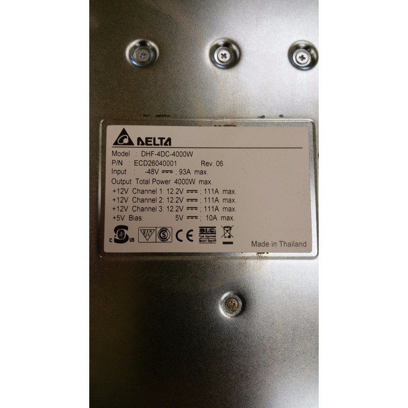 Juniper Networks PSM-PTX-DC-120-S 4000W Power Supply Unit PSU for PTX5000 740-032022