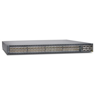 Juniper Networks QFX5100-48S-AFI QFX5100 48sfp+/SFP Ports QSFP+ 6-Port Fans 2x AC Power Supplies Back to Front