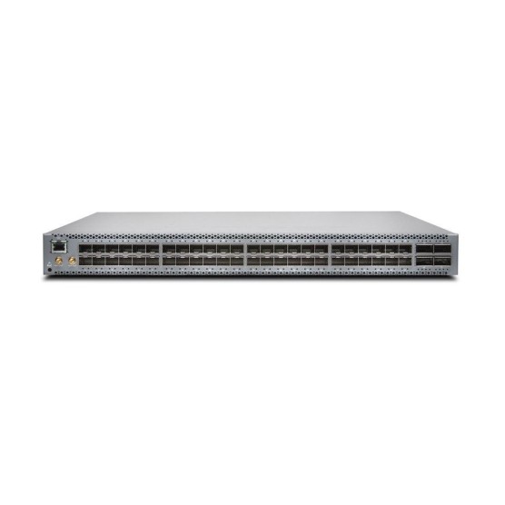 Juniper Networks QFX5110-48S-AFI QFX5110 Switch, 48 SFP+ and 4 QSFP28, Back to Front Airflow, AC Power