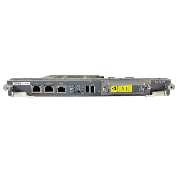 Juniper Networks RE-S-X6-64G Routing Engine 6-Core 2GHz 64G Memory for MX240/MX480/MX960, 750-054758 Juniper Networks RE-S-X6-64G Routing Engine 6-Core 2GHz 64G Memory for MX240/MX480/MX960, 750-054758