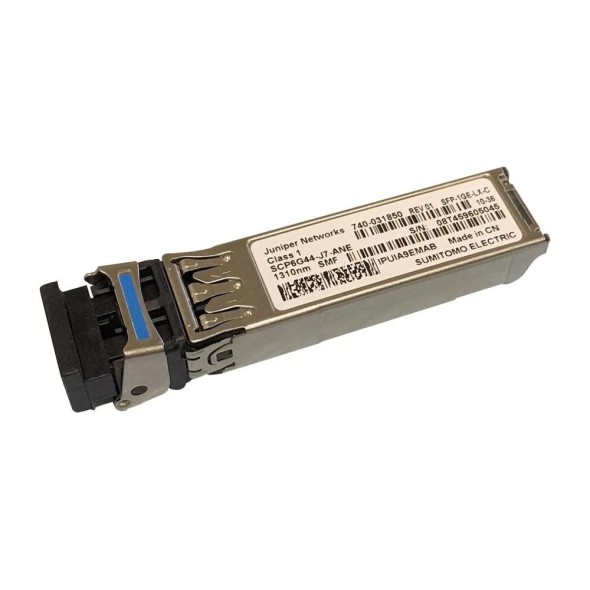 Juniper Networks SFP-1GE-LX 1000Base-LX 10KM SFP Transceiver Module - Reliable 1GbE Fiber Optic Solution Juniper Networks SFP-1GE-LX 1000Base-LX 10KM SFP Transceiver Module - Reliable 1GbE Fiber Optic Solution