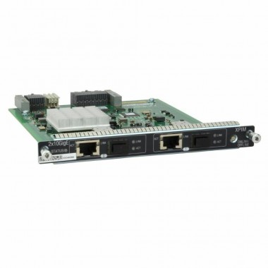 2-Port 10 Gigabit Ethernet XPIM Plug-In Module