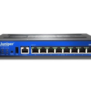 SRX Services Gateway 100 with 8x Fast Ethernet Ports, 2GB DRAM and 2GB Flash