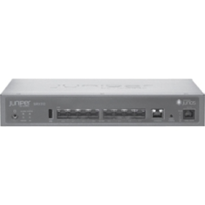 Juniper Networks SRX110H2-VA SRX Services Gateway 100 with 8xfe Ports 2GB DRAM 2GB Cf and 1-Port
