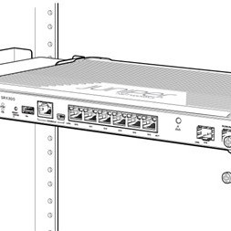 Juniper Rack Mount for Network Gateway