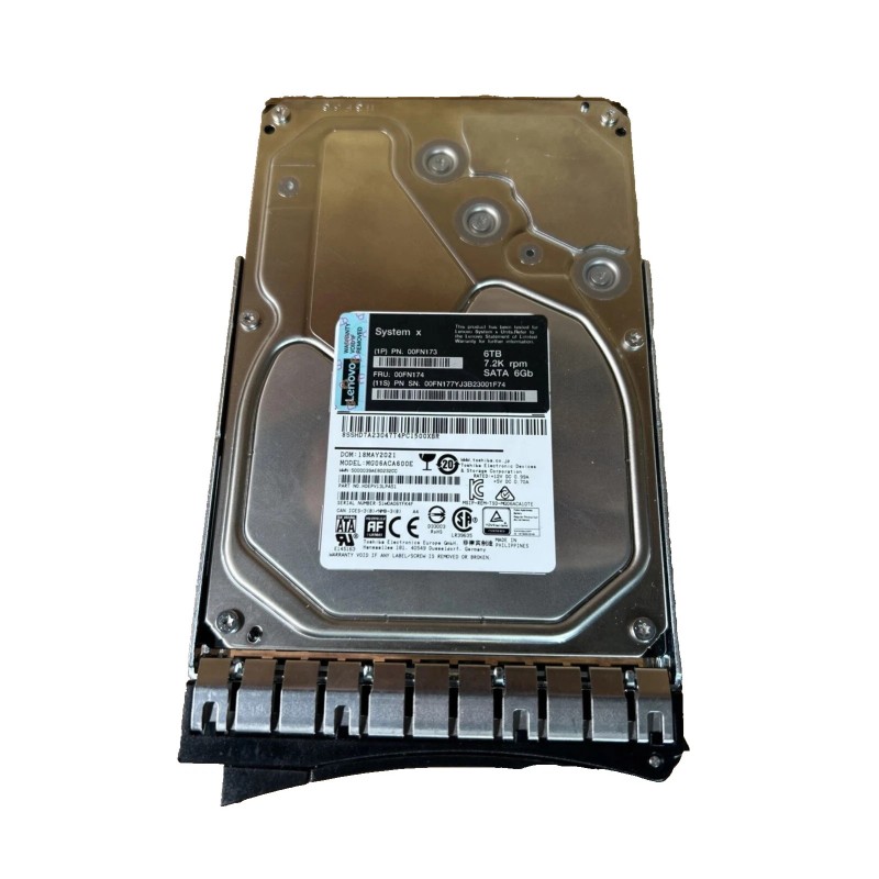 Lenovo 00FN174 6TB 7.2K 6Gbps NL SATA 3.5" G2 Hard Drive
