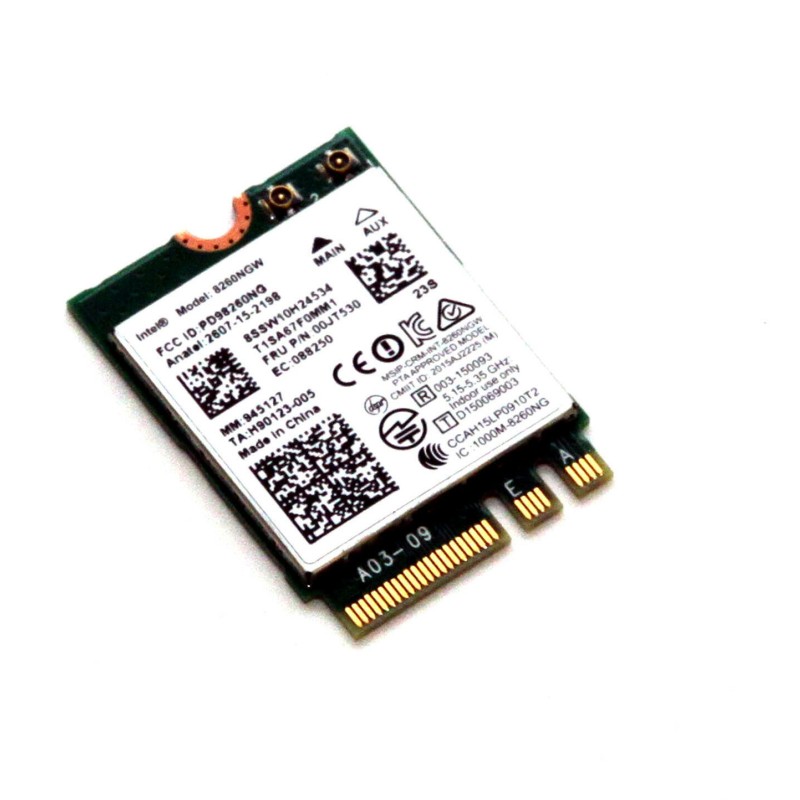 Lenovo 00JT530 00JT480 00JT481 Intel Wireless-AC 8260NGW NGFF Bluetooth 4.2 Card for ThinkPad