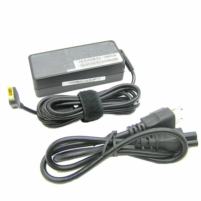 Lenovo 45N0254 65W AC Adapter (Slim Tip) Power Supply Charger, 20V, 3.25A