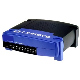 Linksys EFAH16W EtherFast 10/100 Auto-Sensing 16-Port Hub