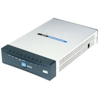 4-Port VPN Firewall Dual WAN Router with Power Supply