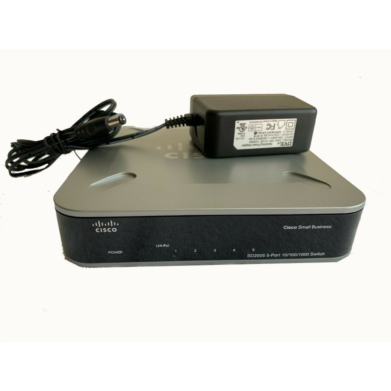 Linksys SD2005 Business Series 5-Port 10/100/1000 Gigabit Switch