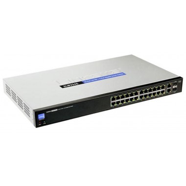 Ethernet Switch 24-Port 10/100 + 2 10/100/1000 SFP