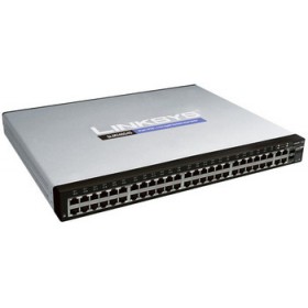 Cisco Small Business Smart 48-Port Rack Mountable Switch, 48-Port 10/100, 4-Port Gigabit
