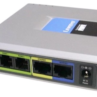 Linksys / Cisco Systems - VoIP Phone Adapter with Router Linksys / Cisco Systems - VoIP Phone Adapter with Router