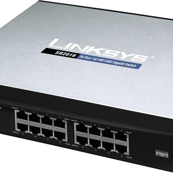 Cisco/Linksys 16-Port 10/100/1000 Unmanaged Gigabit Switch