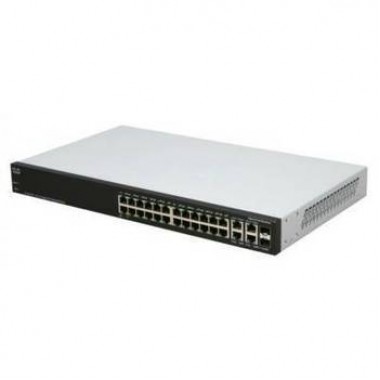 24-Port 10/100/1000 Gigabit Switch PoE with Webview