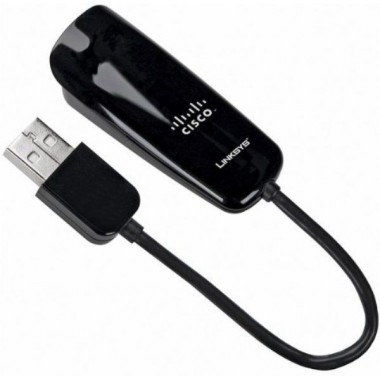 Cisco USB Ethernet Adapter, USB 2.0 to RJ45