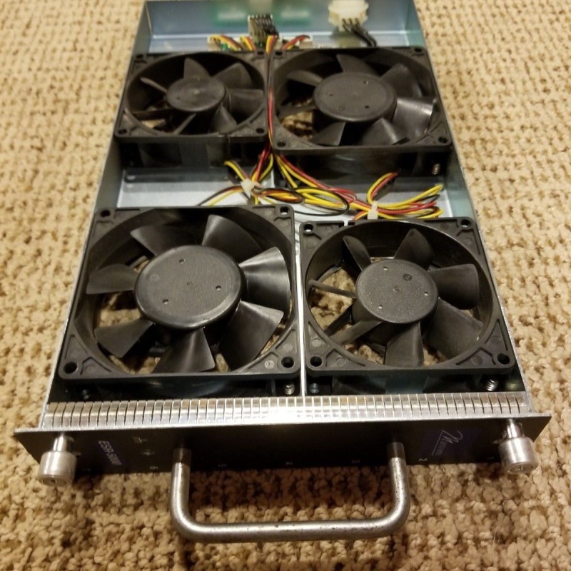 Marconi 537-0003-081 ESR-5000 Fan Tray Module with 4 Fans