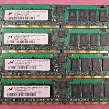 2GB (4x512MB) PC-3200R DDR-400 DIMM Server Memory Kit