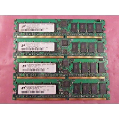 2GB (4x512MB) PC-3200R DDR-400 DIMM Server Memory Kit