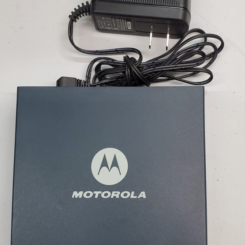 Motorola 3346N-ENT ADSL 2+ Router 4-Port Switch QoS VPN Man Firewall Multple Pvc