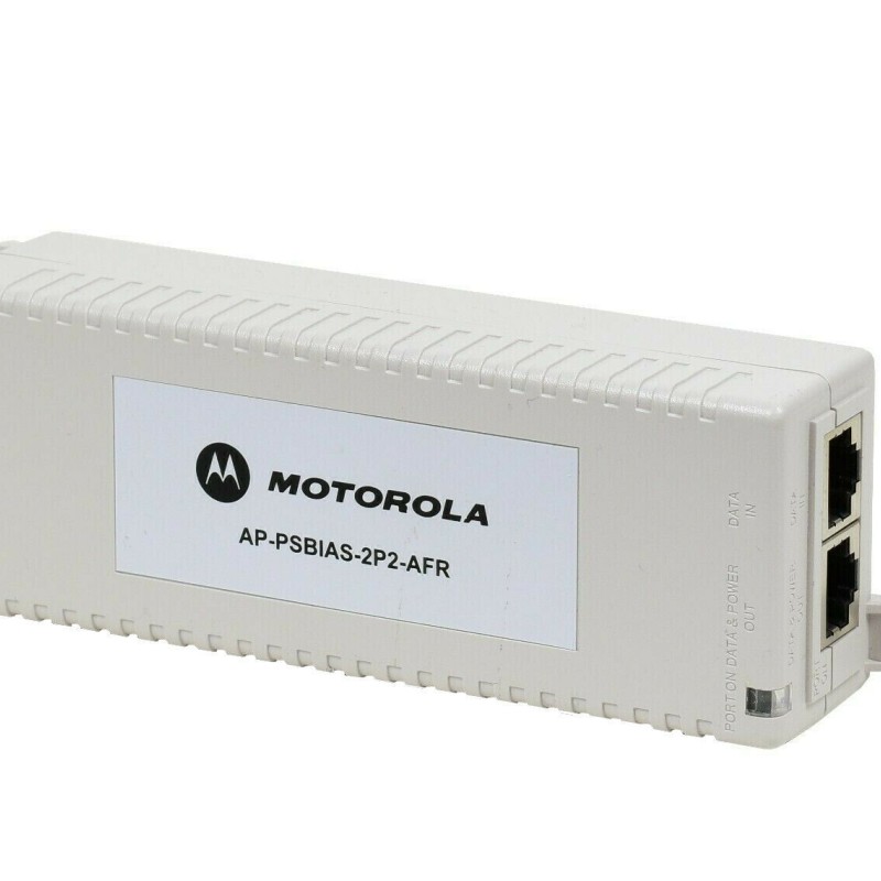 Motorola AP-PSBIAS-2P2-AFR 1-Port Ethernet Power Injector Single Port 802.3af