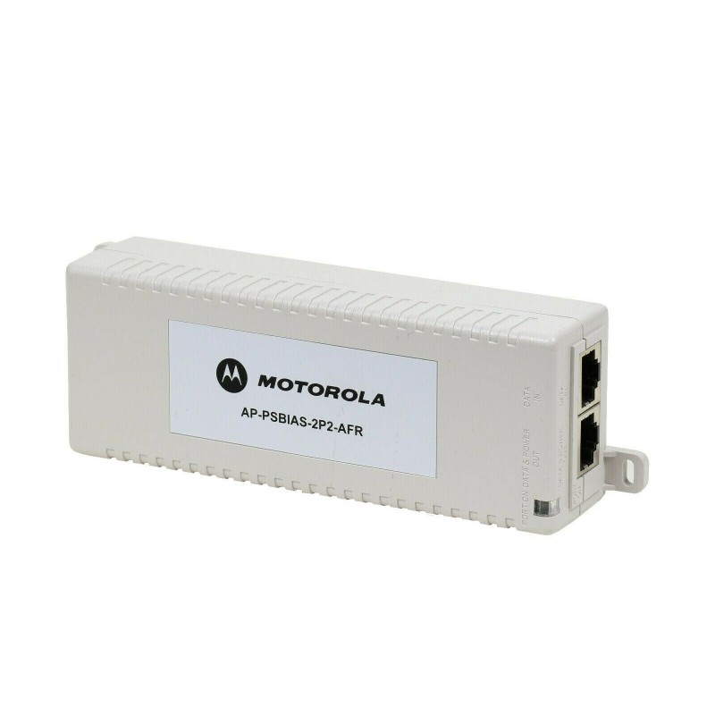 Motorola AP-PSBIAS-2P2-AFR 1-Port Ethernet Power Injector Single Port 802.3af