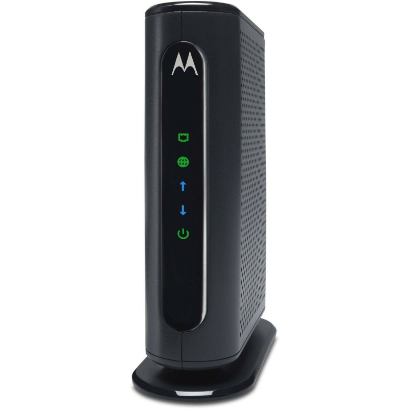 Motorola MB7220 (8x4) Cable Modem, DOCSIS 3.0 with Power Supply Cable