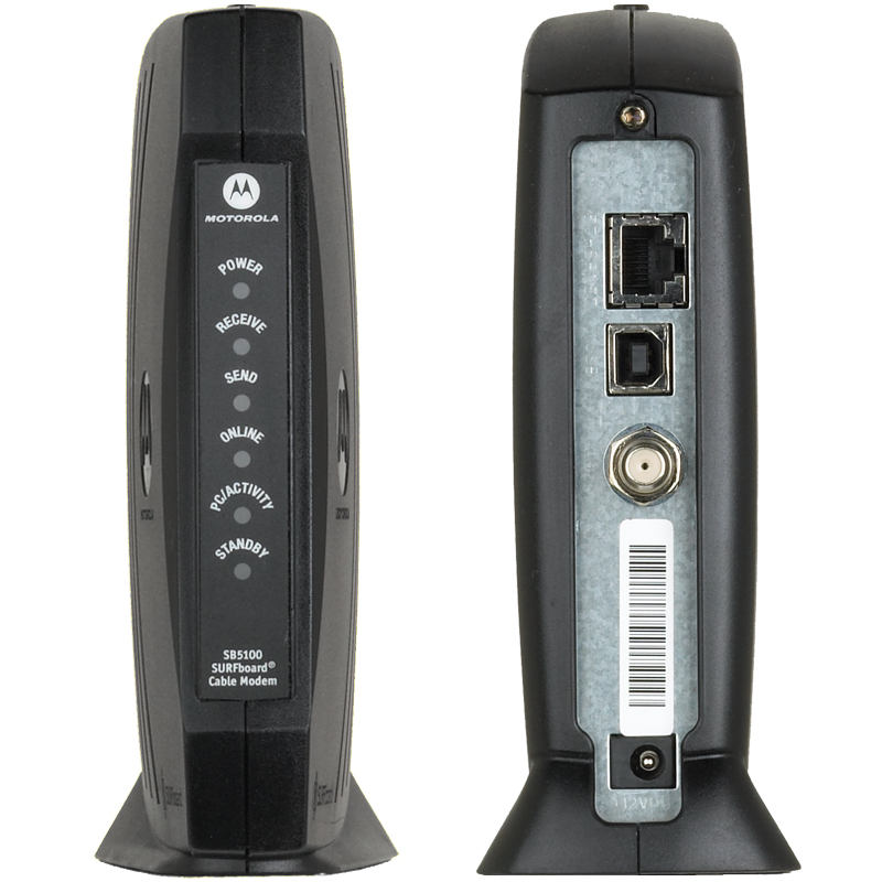 Motorola SB5100 DOCSIS 2.0 Cable Modem