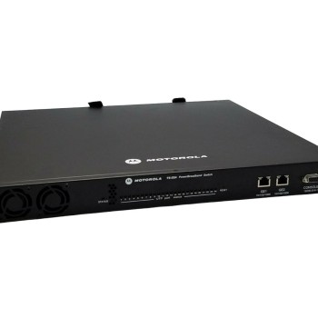Zebra/Motorola TS-524 T5 PowerBroadband Switch, 24 Port VDSL2 Switch, 2x RJ45 10/100/1000Mbps, 2x RJ21, 1x DB9