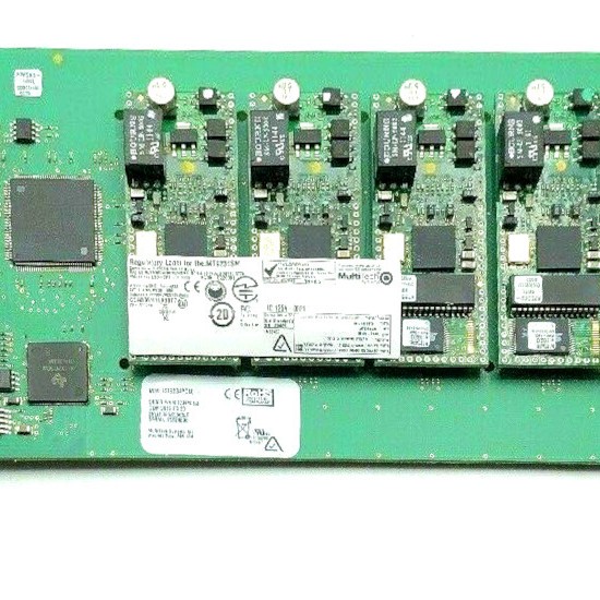 MultiTech ISI9234PCIE/8 Multimodem ISI Multiport Analog Modem Data/V.34 Fax 8-Modem Card V92 PCIe