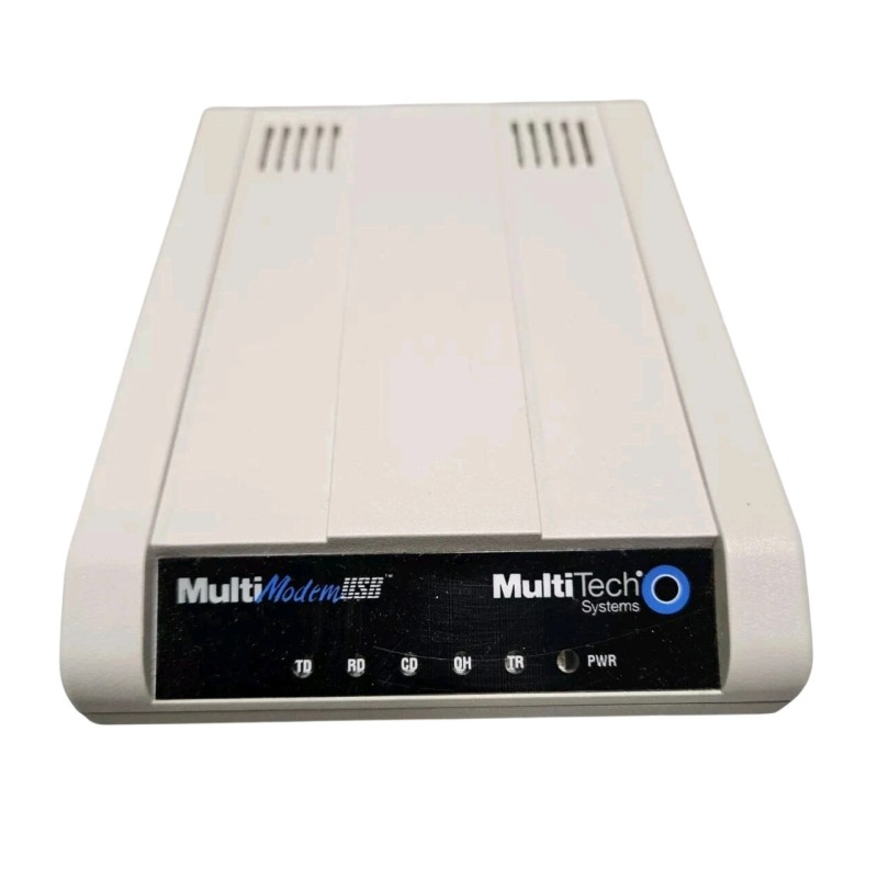 MultiTech MT5634ZBA Data / Fax Modem 56K External USB V.92