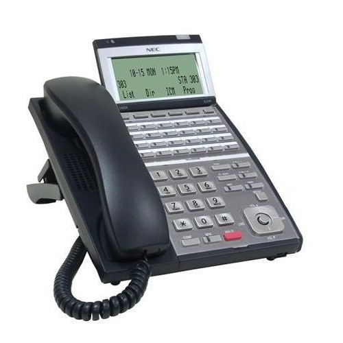 NEC IP3NA-24TXH UX5000 Black 24-Button Phone Telephone