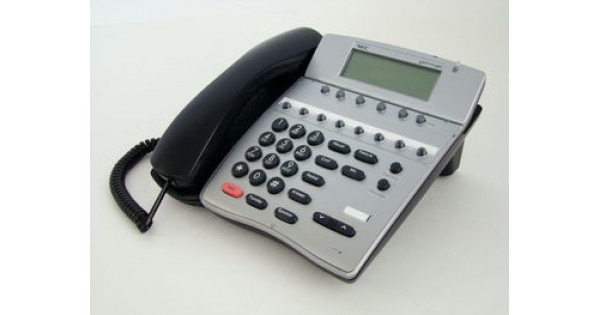 NEC Dterm IP Phone ITR-16D-3 One Unit. GOOD DISPLAY TEL Refurb w/ BK 