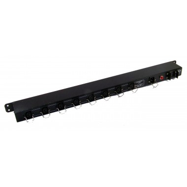 8-Port 200-240V 16A Max Mountable Power Distribution Strip