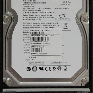NetApp X302A-R5 1TB 7.2K RPM R5 SATA Hard Drive with Tray